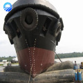 Natural rubber floating pontoon ship lifting airbags